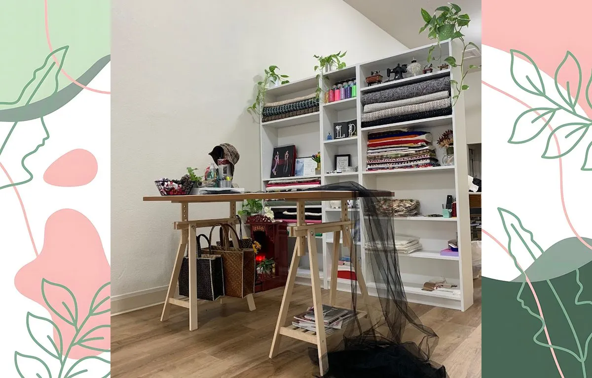 Aesthetic colorful pastel floral fluid abstract background